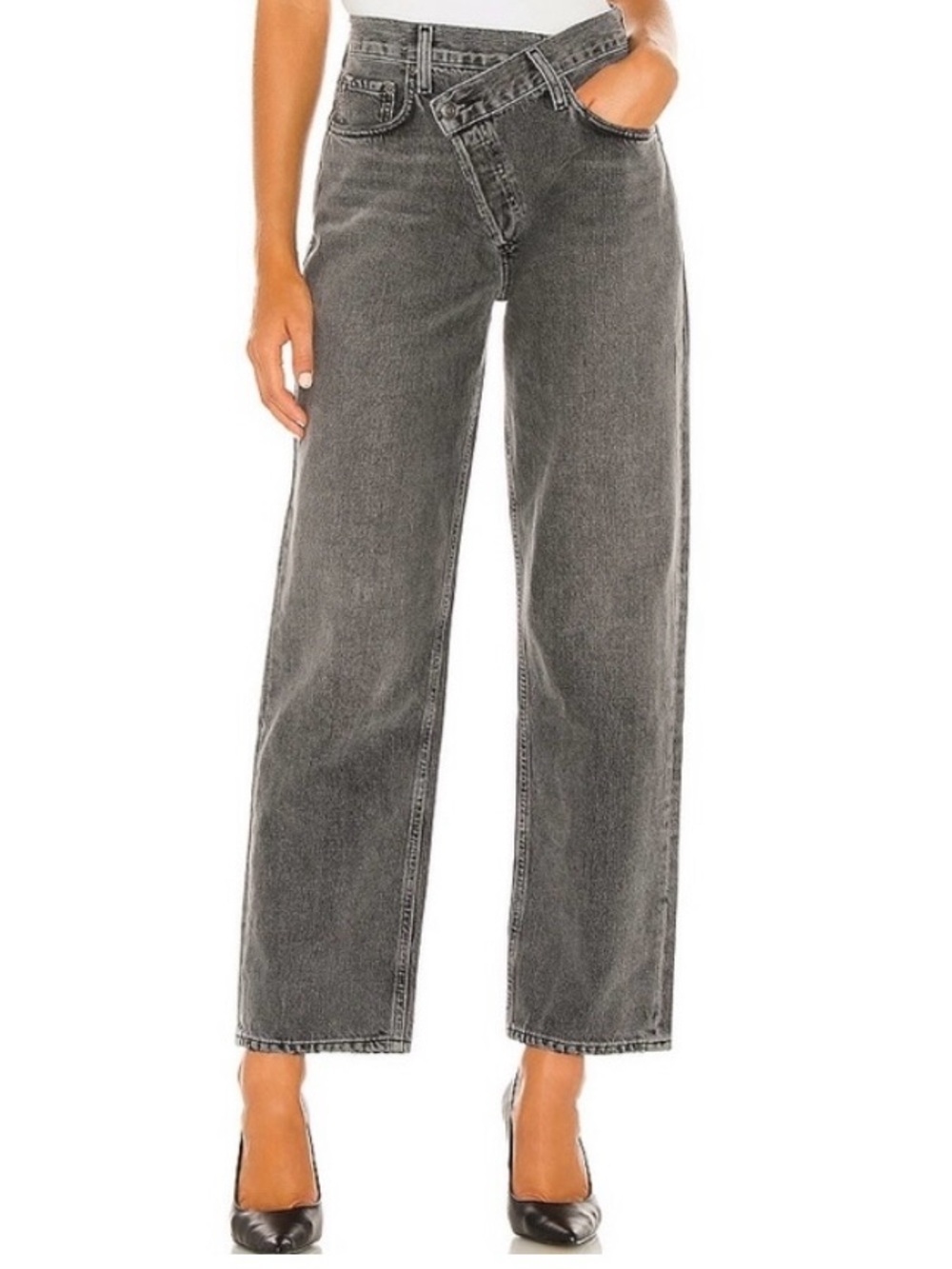 Agolde Women's Jeans in Washed Black